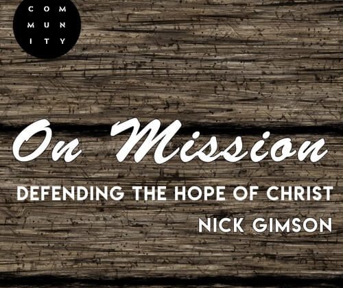 Defending the Hope of Christ