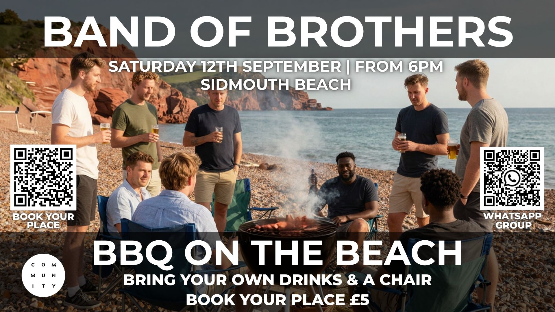 Band of Brothers – BBQ on the beach